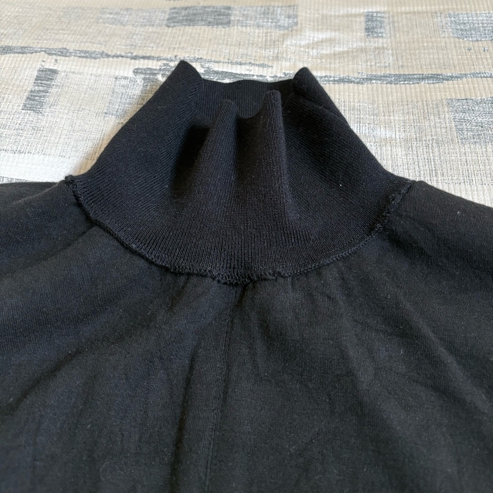 Theory Turtleneck Sweater in Double-Knit Jersey - Picture 4 of 8